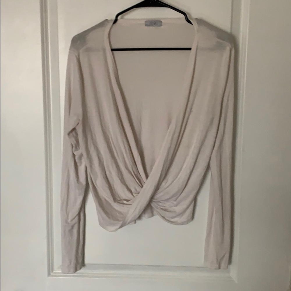 TOBI white long sleeve Blouse. Tobi Size M